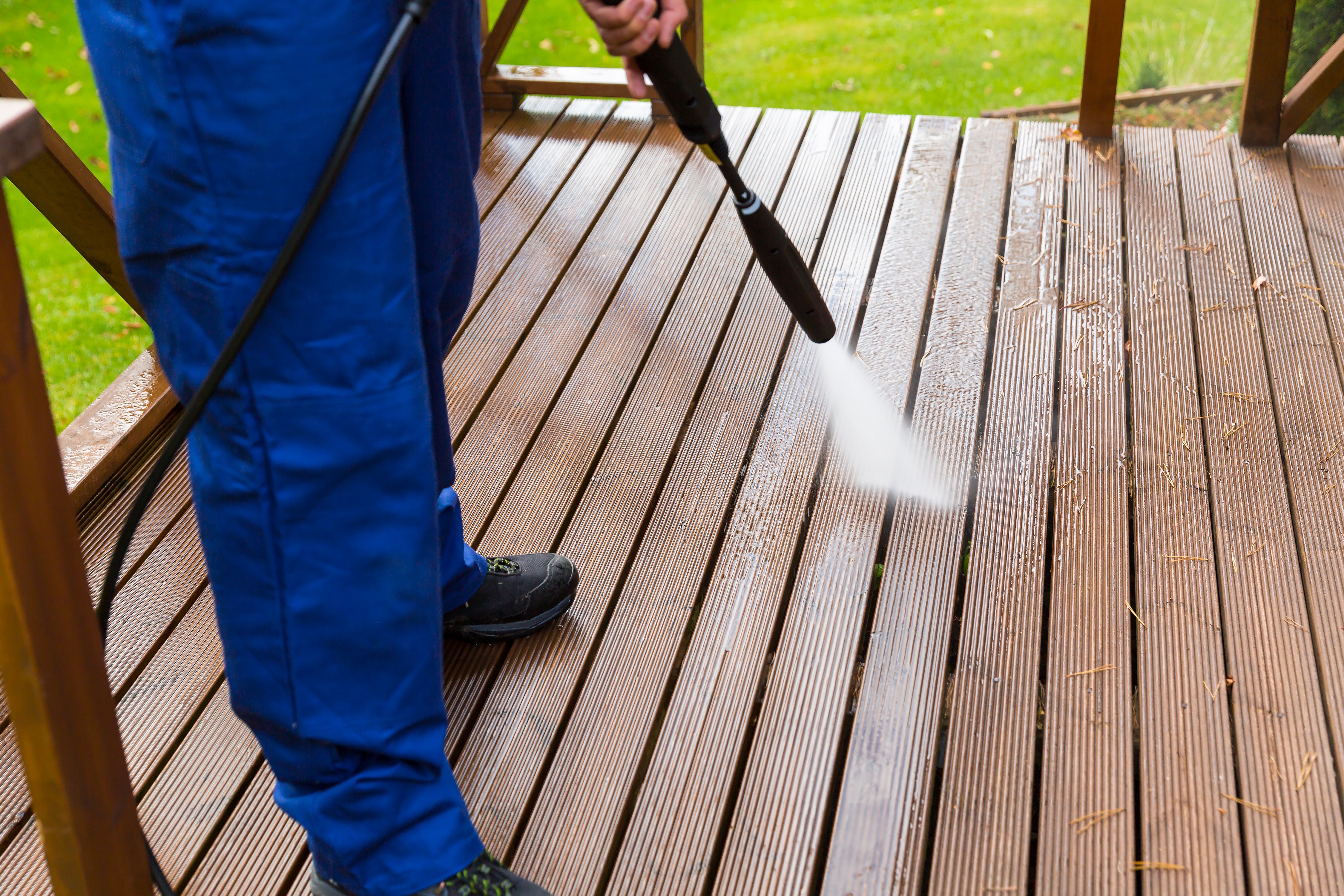 How to clean Composite Decking WPS Handrails