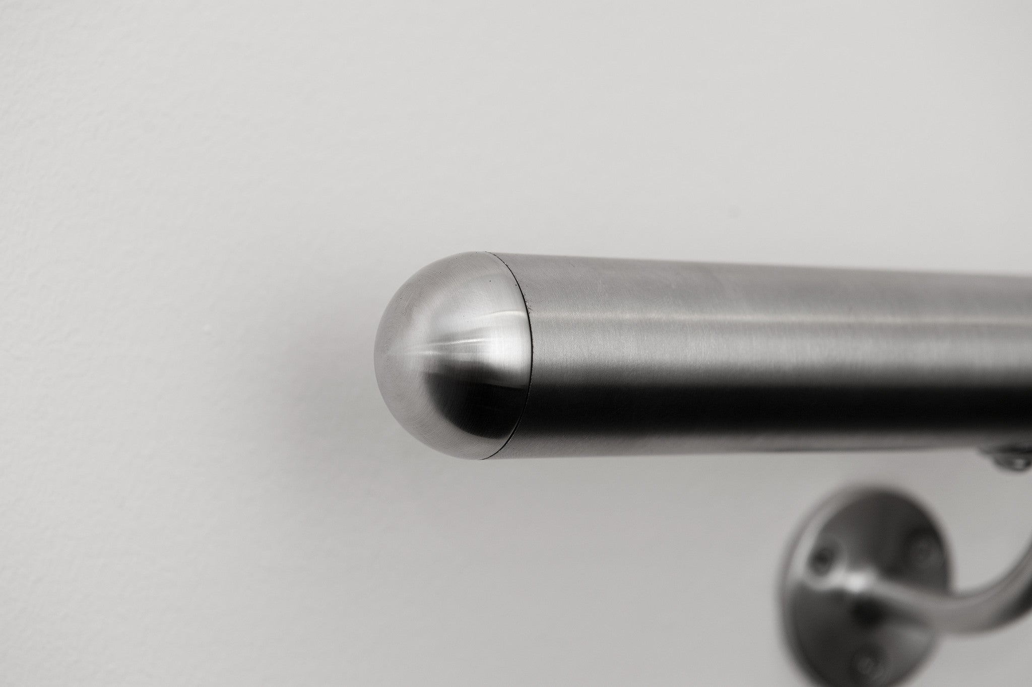 Stainless Steel handrail Ready to fit Domed End Caps WPS Handrails