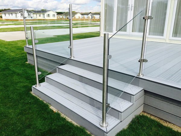 Glass Balustrades For Holiday Lodges