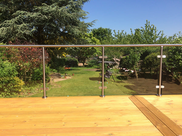 Glass Balustrade on a Sunny Day!