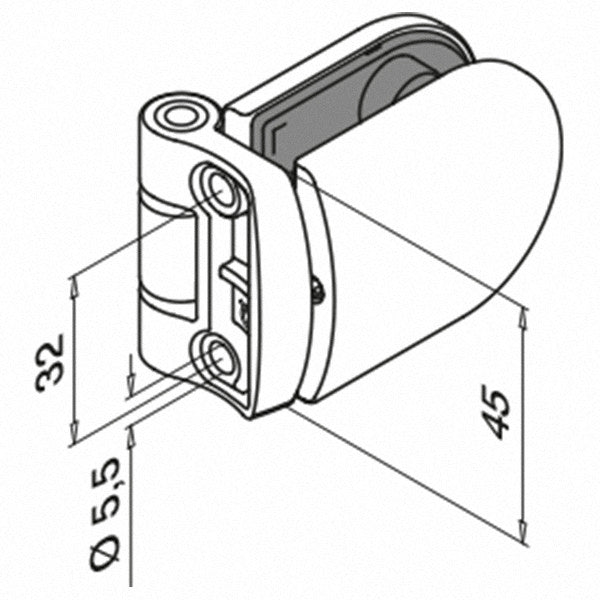 Stainless Steel Gate Hinge