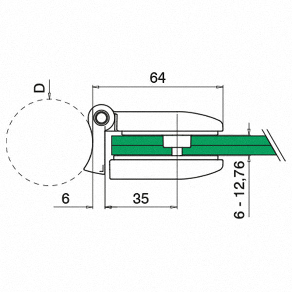 Stainless Steel Gate Hinge