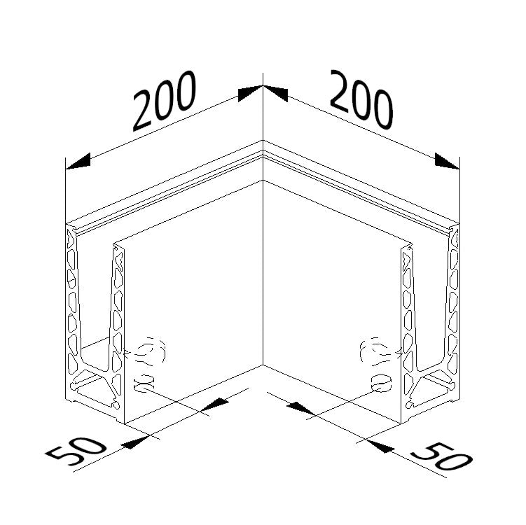 Onlevel TL 6020 corner section