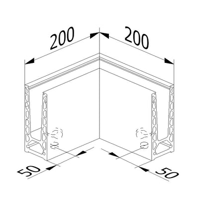 Onlevel TL 6020 corner section