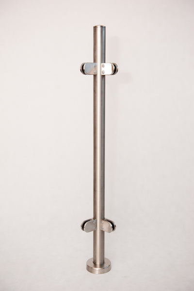 Stainless steel balustrade corner post