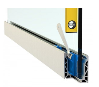 Posi-Glaze Aluminium Channel - 3 metre length