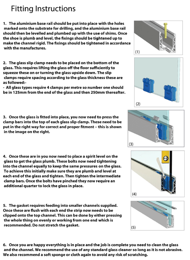 Posi-Glaze Aluminium Channel - 3 metre length