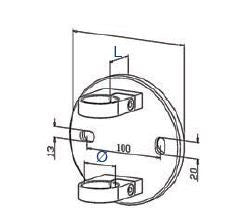 Side Fix Baluster Clamp